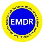 Logo der Europäischen Gesellschaft für Traumatherapie und EMDR Schweiz – Partner von Rosmary WEISS